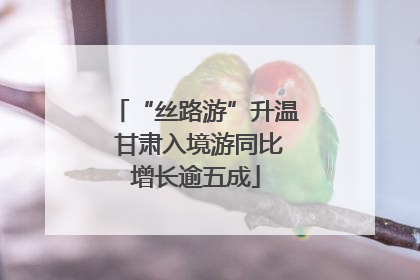“丝路游”升温 甘肃入境游同比增长逾五成