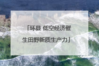 环县 低空经济催生田野新质生产力