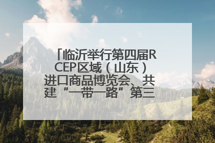 临沂举行第四届RCEP区域（山东）进口商品博览会、共建“一带一路”第三届临沂商城国际采购商大会新闻发布会