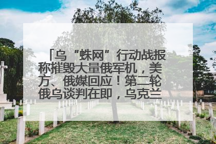 乌“蛛网”行动战报称摧毁大量俄军机，美方、俄媒回应！第二轮俄乌谈判在即，乌克兰提出三大诉求