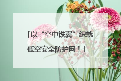 以“空中铁翼”织就低空安全防护网！