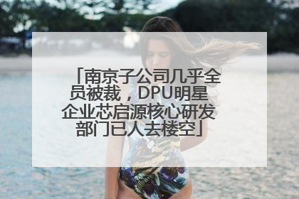 南京子公司几乎全员被裁，DPU明星企业芯启源核心研发部门已人去楼空