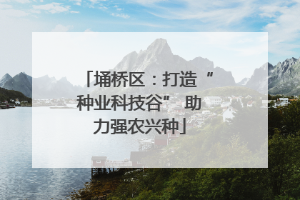 埇桥区：打造“种业科技谷” 助力强农兴种