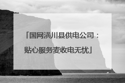 国网潢川县供电公司：贴心服务麦收电无忧