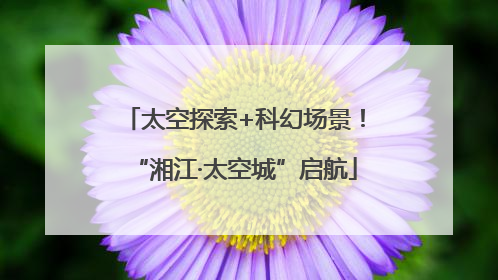 太空探索+科幻场景！“湘江·太空城”启航