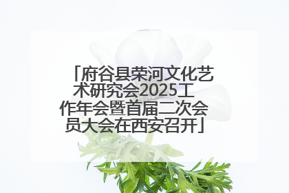 府谷县荣河文化艺术研究会2025工作年会暨首届二次会员大会在西安召开