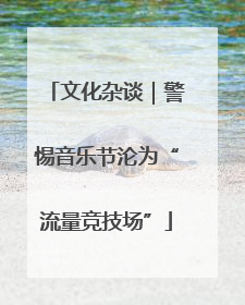 文化杂谈｜警惕音乐节沦为“流量竞技场”