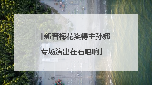 新晋梅花奖得主孙娜专场演出在石唱响