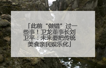 此前“做错”过一些事！卫龙董事长刘卫平：未来要把传统美食亲民娱乐化