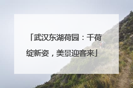 武汉东湖荷园：千荷绽新姿，美景迎客来