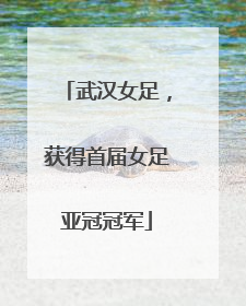 武汉女足，获得首届女足亚冠冠军