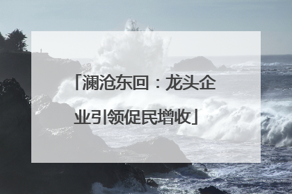 澜沧东回：龙头企业引领促民增收