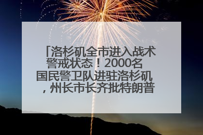 洛杉矶全市进入战术警戒状态！2000名国民警卫队进驻洛杉矶，州长市长齐批特朗普“制造混乱”