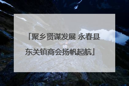 聚乡贤谋发展 永春县东关镇商会扬帆起航