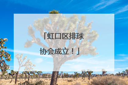虹口区排球协会成立！