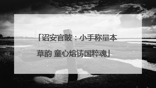 诏安官陂：小手称量本草韵 童心熔铸国粹魂