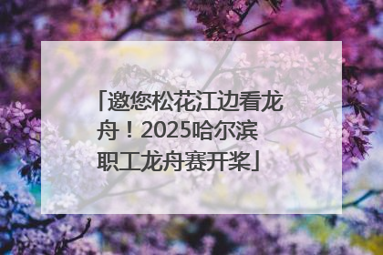 邀您松花江边看龙舟！2025哈尔滨职工龙舟赛开桨