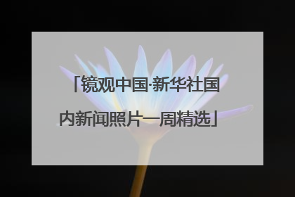 镜观中国·新华社国内新闻照片一周精选