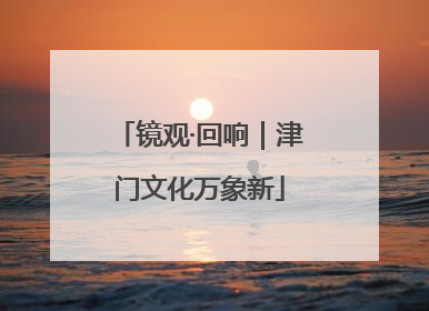 镜观·回响｜津门文化万象新