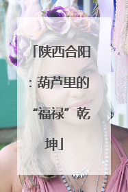 陕西合阳：葫芦里的“福禄”乾坤