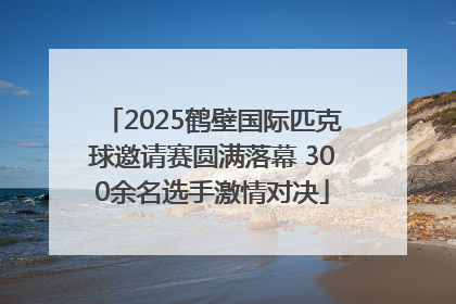2025鹤壁国际匹克球邀请赛圆满落幕 300余名选手激情对决